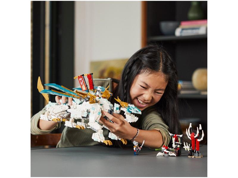 Lego ninjago zane's ice dragon creature 973 peças (71786) - Blocos